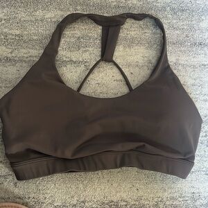 Size large savvy brown padded sports bra